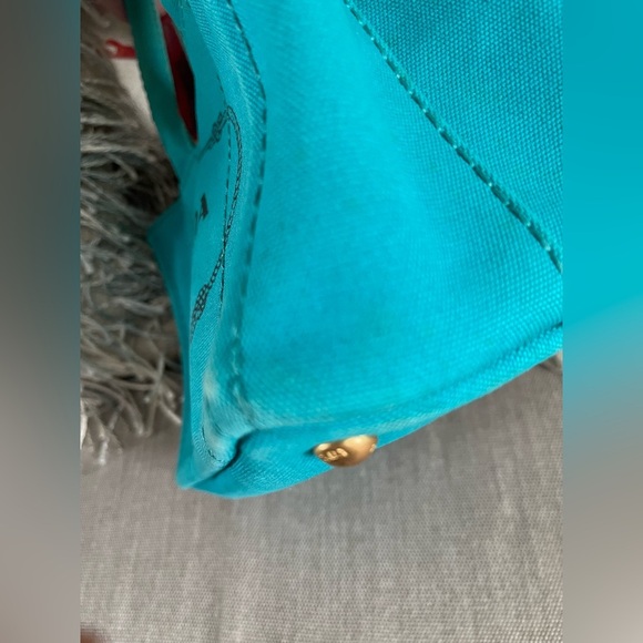 PRADA CANAPA IN A GORGEOUS TEALISH BLUE - Picture 5 of 14